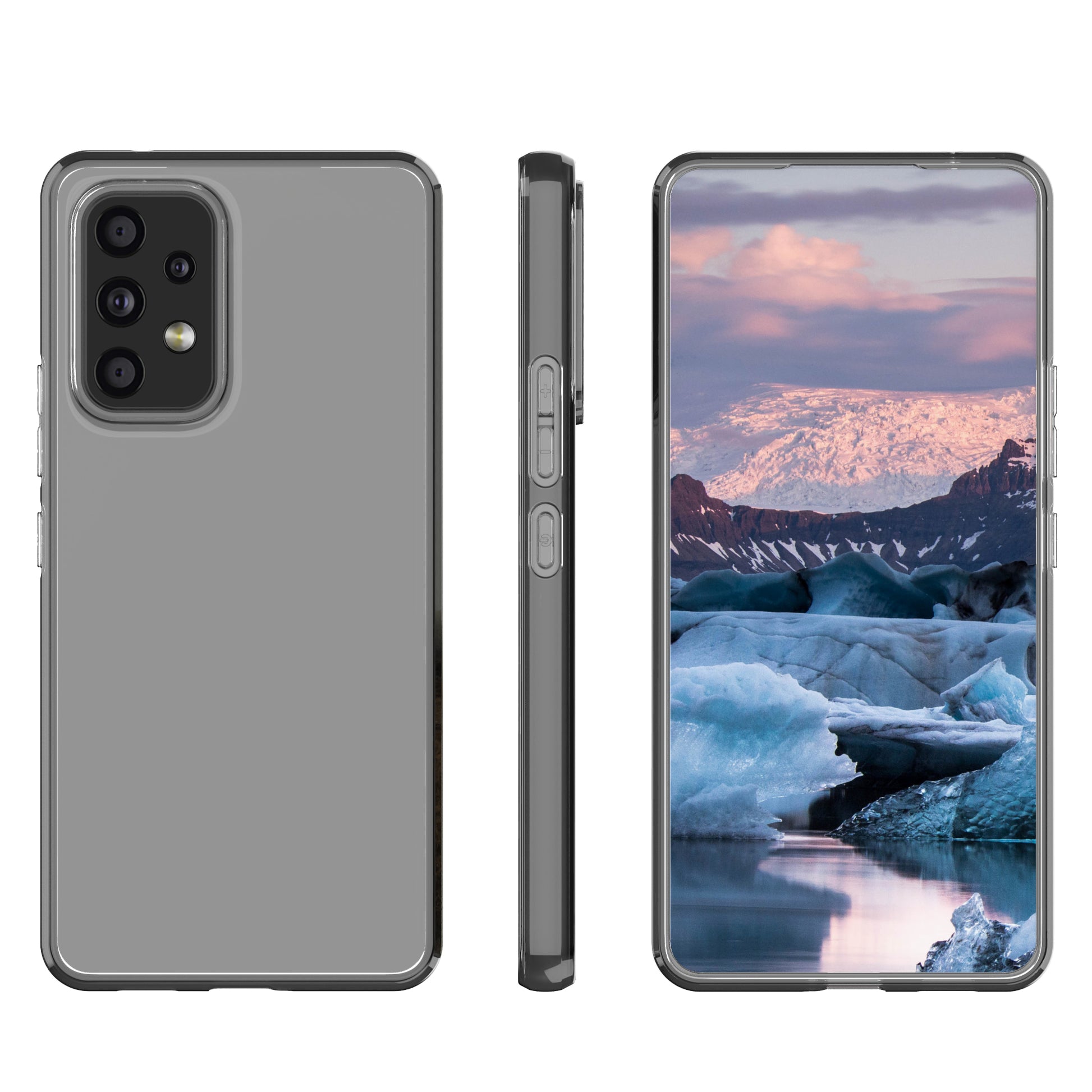dbramante1928 Backcover – für Samsung Galaxy A53, Recycling-Kunststoff, transparent, bis 1,2 m sturzsicher