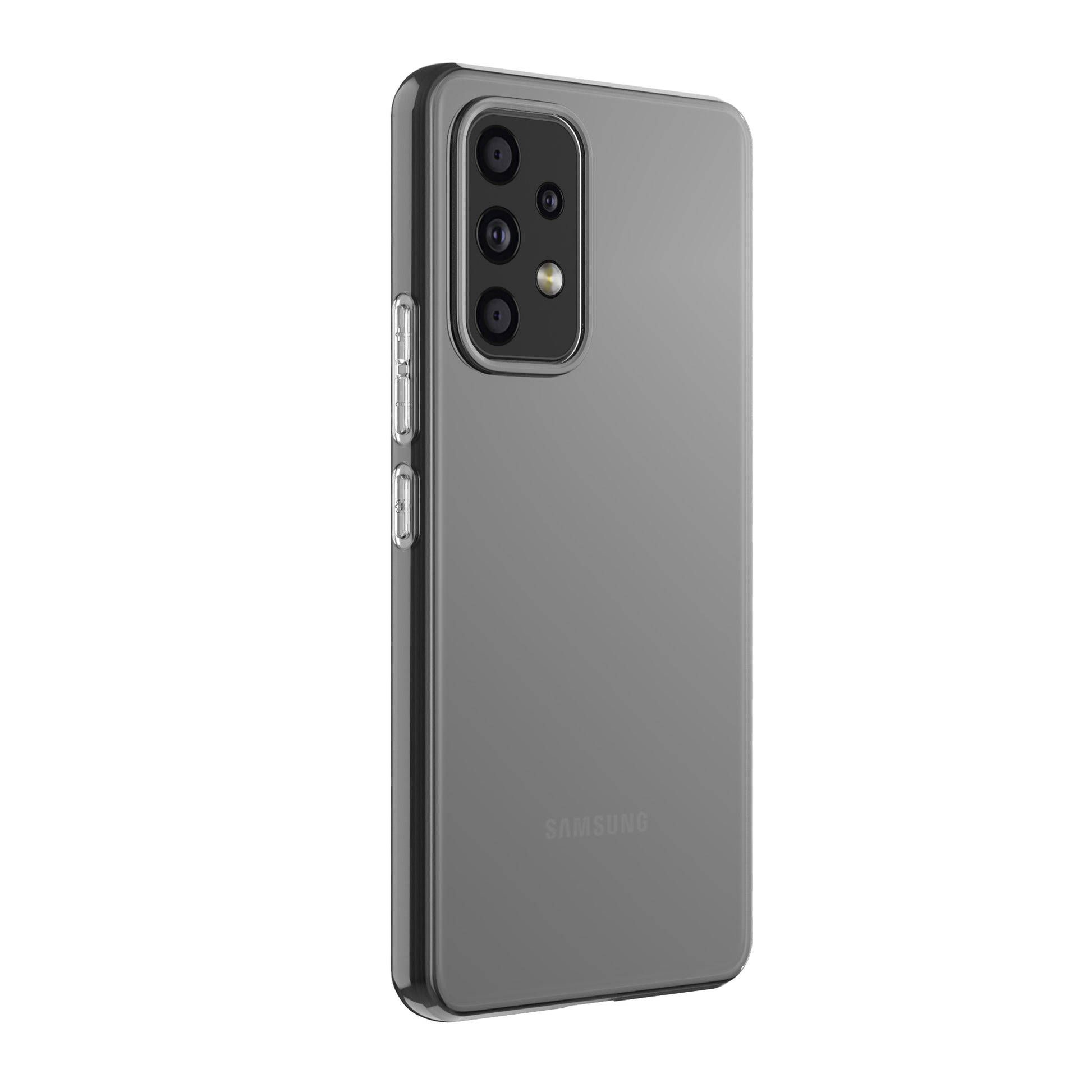 dbramante1928 Backcover – für Samsung Galaxy A53, Recycling-Kunststoff, transparent, bis 1,2 m sturzsicher