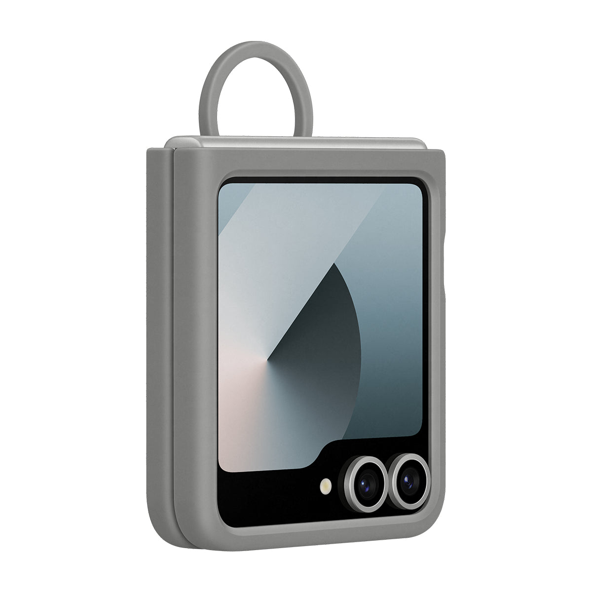 Samsung Backcover – für Samsung Galaxy Z Flip6 – grau – Silikon