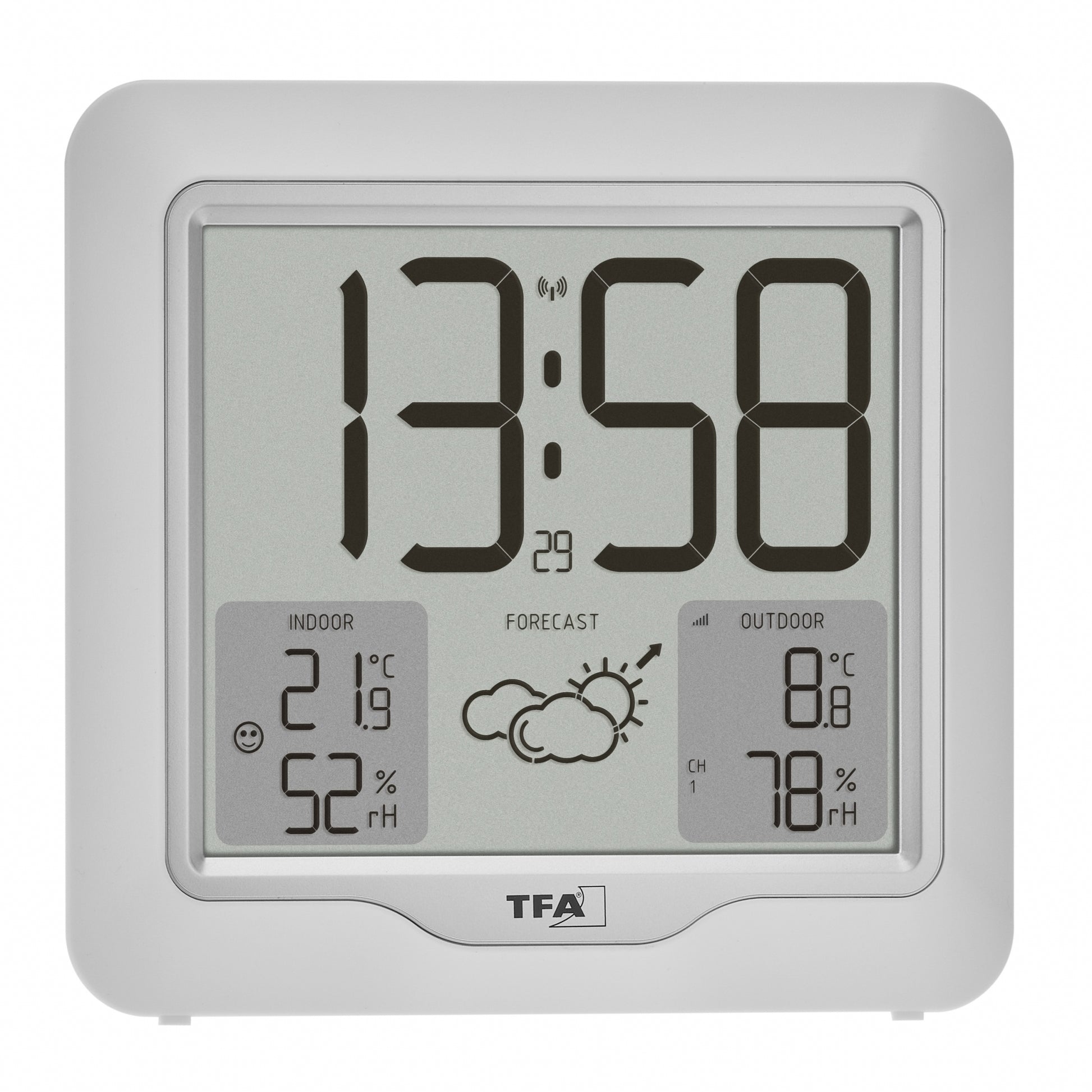 TFA-Dostmann METRO PLUS Temperatur-/Feuchtesensor – Kabellos, −40–60 °C, 10–99 %, Innen/Aussen