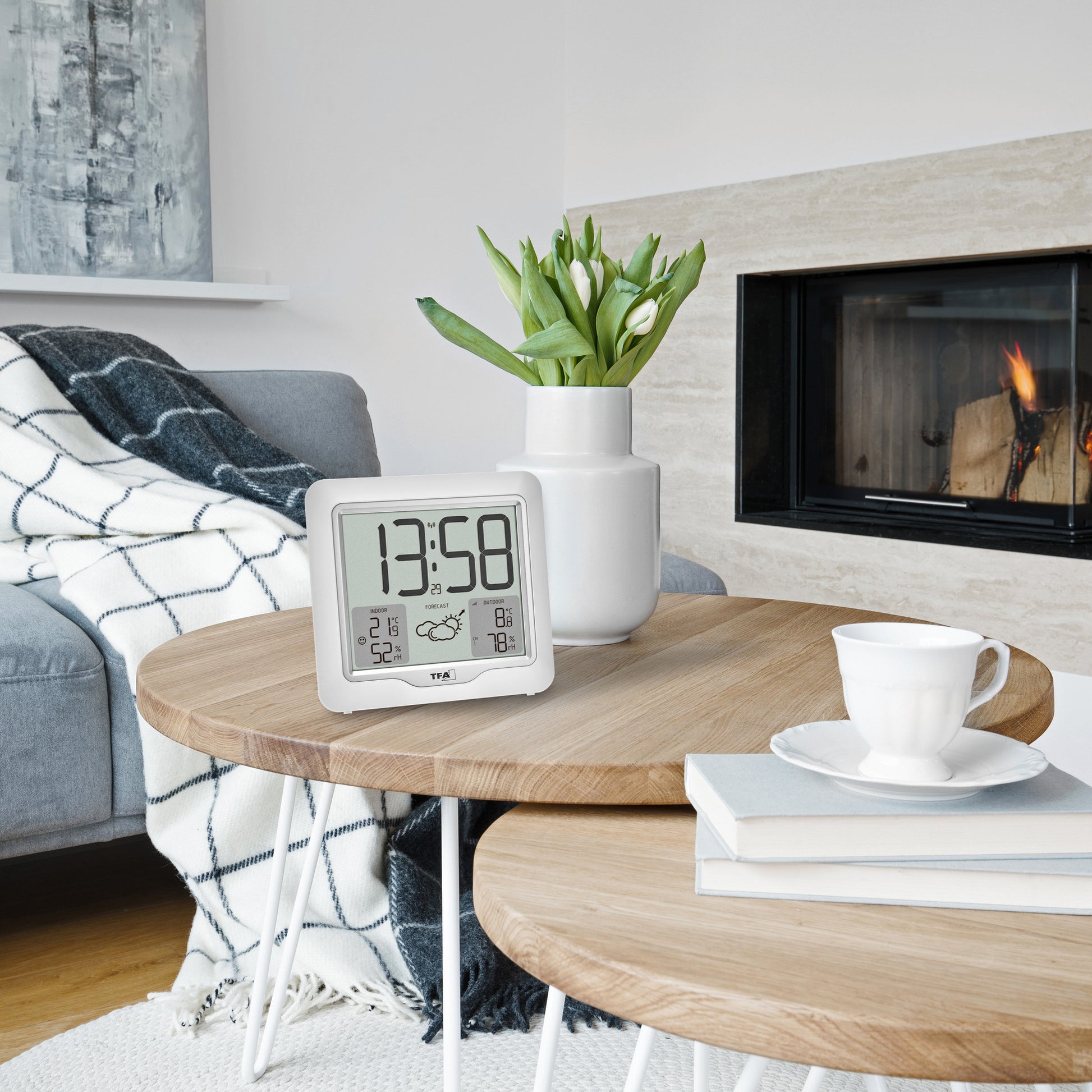 TFA-Dostmann METRO PLUS Temperatur-/Feuchtesensor – Kabellos, −40–60 °C, 10–99 %, Innen/Aussen