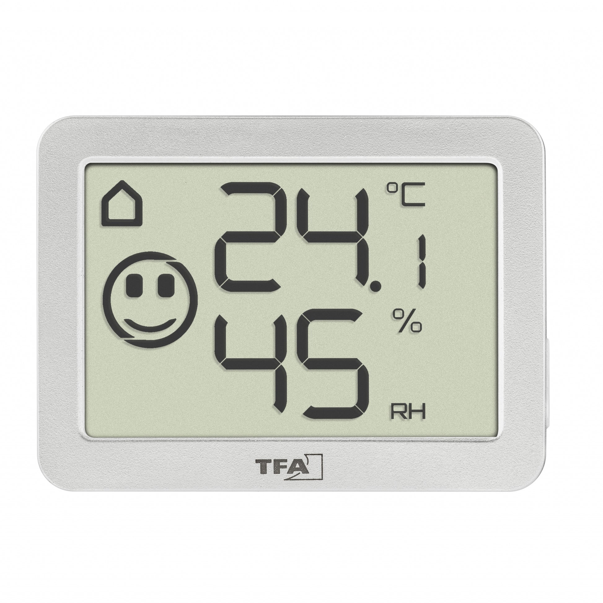TFA-Dostmann TFA Dostmann – Thermo-/Hygrometer, LCD-Display – Weiss