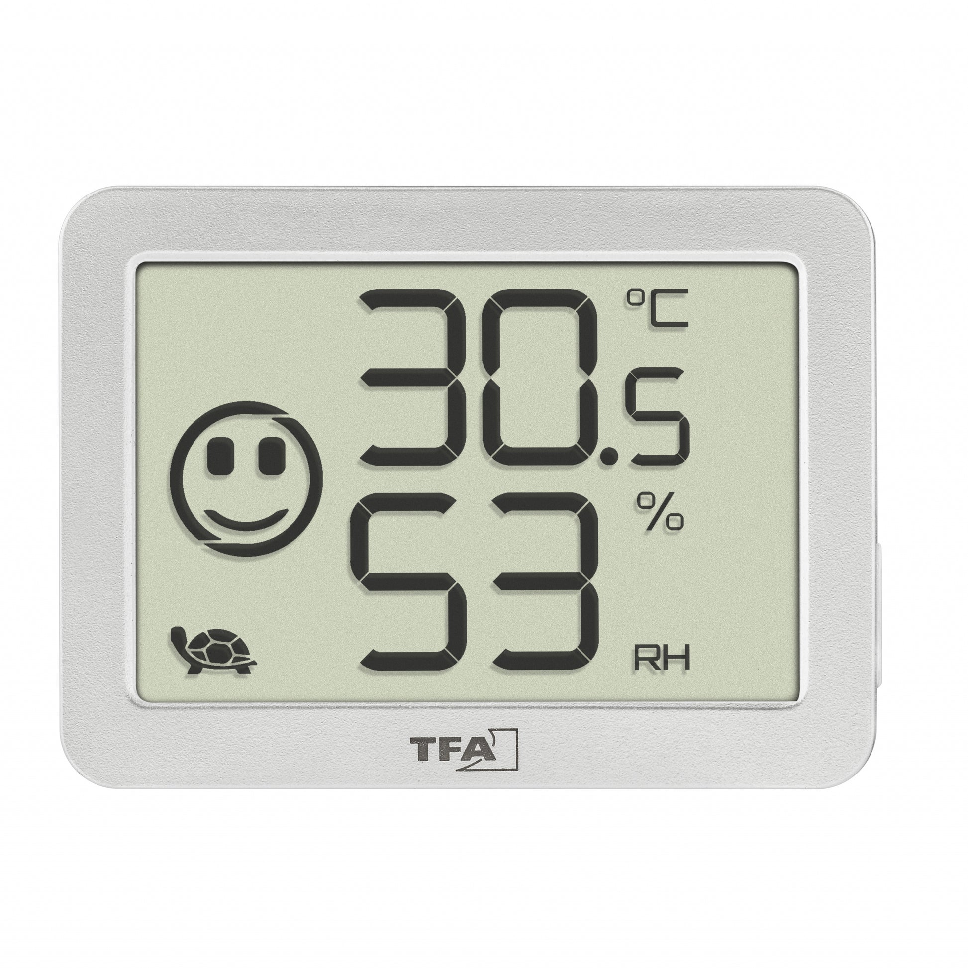 TFA-Dostmann TFA Dostmann – Thermo-/Hygrometer, LCD-Display – Weiss
