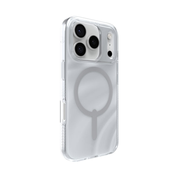 ZAGG Milan Snap Backcover – für Apple iPhone 17 Pro, MagSafe, Graphen, Silber, bis 4 m Sturzsicher
