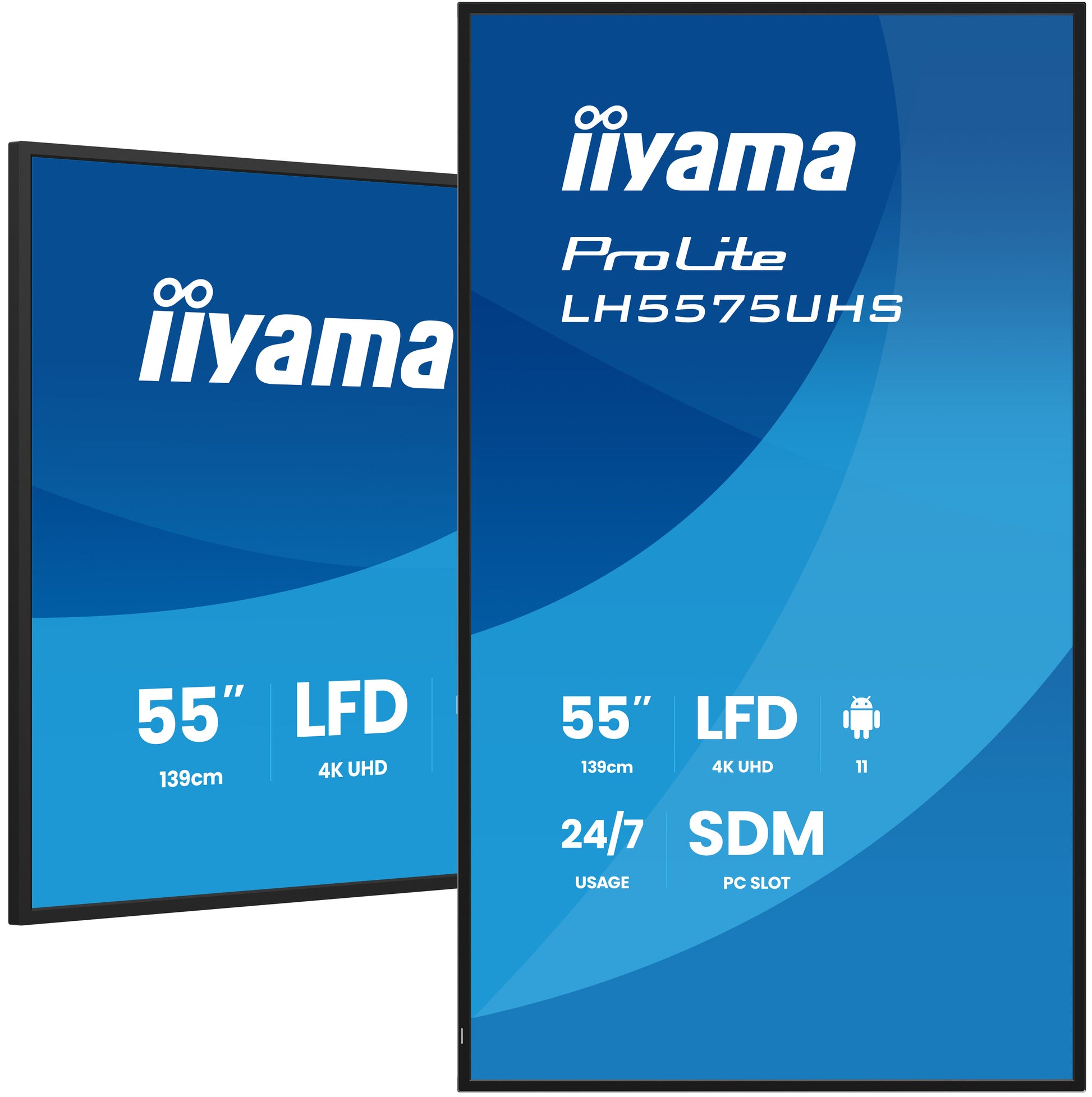 iiyama ProLite LH5575UHS-B2AG – 54,6" Ultra HD 4K 500 cd/m²