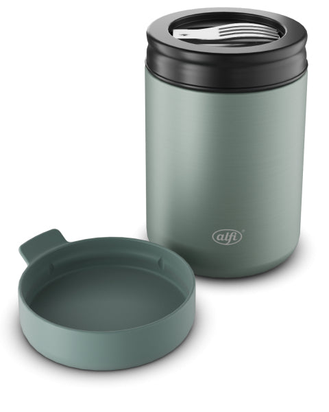 Alfi Thermobox – isoliert, luftdicht, leckdicht, bis 5 h – 0,35 l – hellgrün – Edelstahl – 1 Stk.