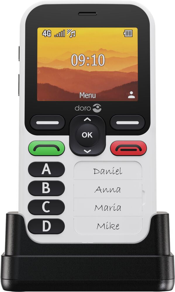 Doro Leva X10 – 2,4" – Schwarz, Weiss