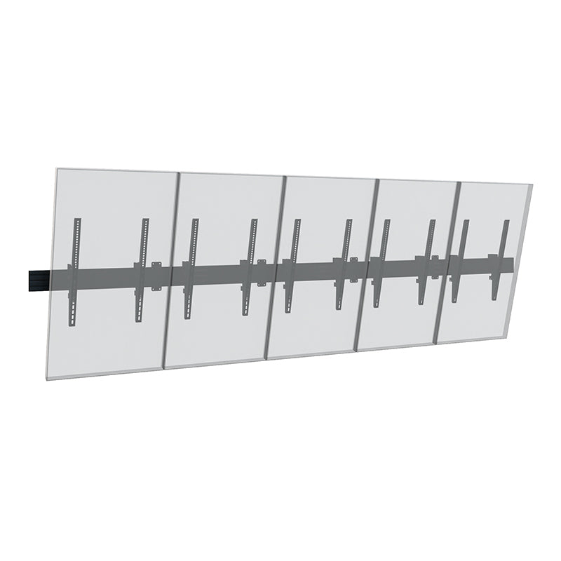 Hagor Wandhalterung – Neigbar – 46–65" – VESA 200×100–400×600 – bis 50 kg, für 5 Displays – CPS W5P