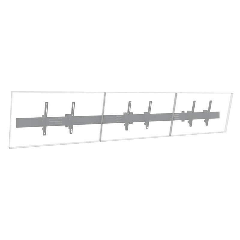 Hagor Wandhalterung – Neigbar – 46–65" – VESA 200×200–600×400 – bis 50 kg, für 3 Displays – CPSW3L