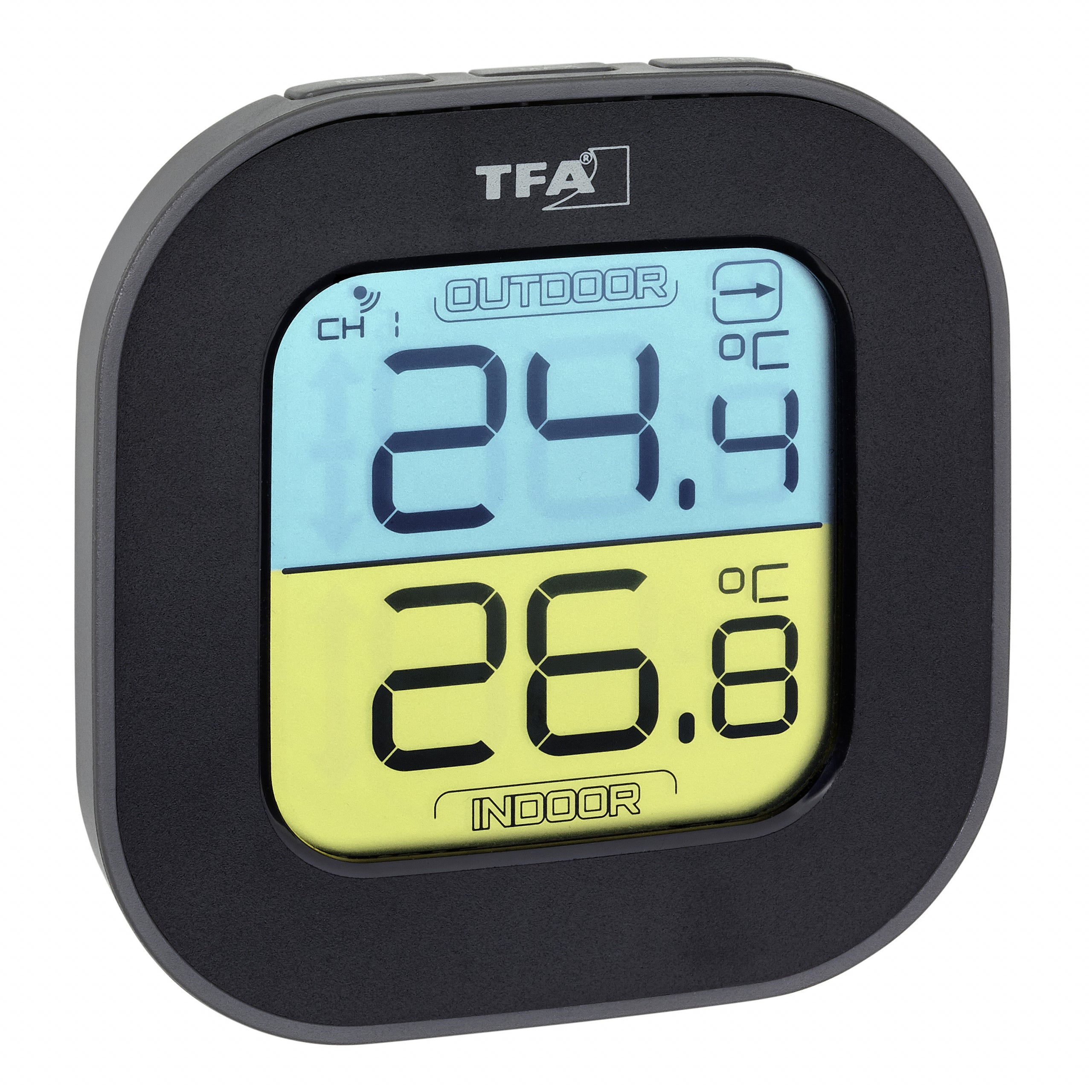 TFA-Dostmann FUN 30.3068.01 Temperatursensor – Kabellos, −40–60 °C, Innen/Aussen