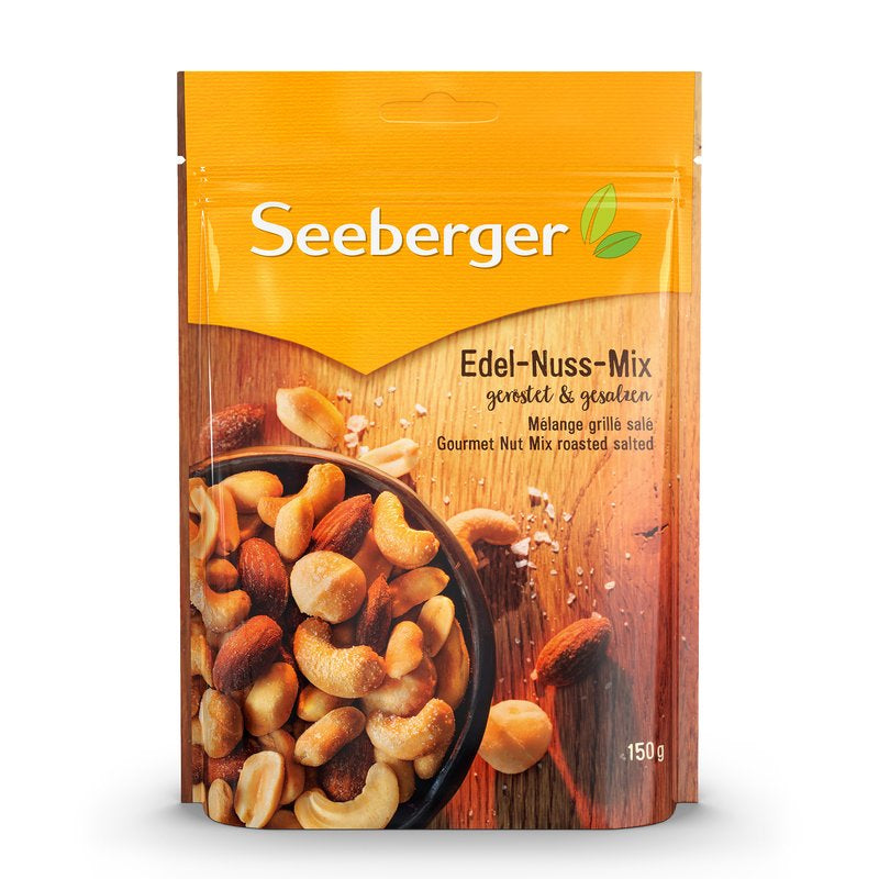 Seeberger Edelnussmix – geröstet & gesalzen – 150 g