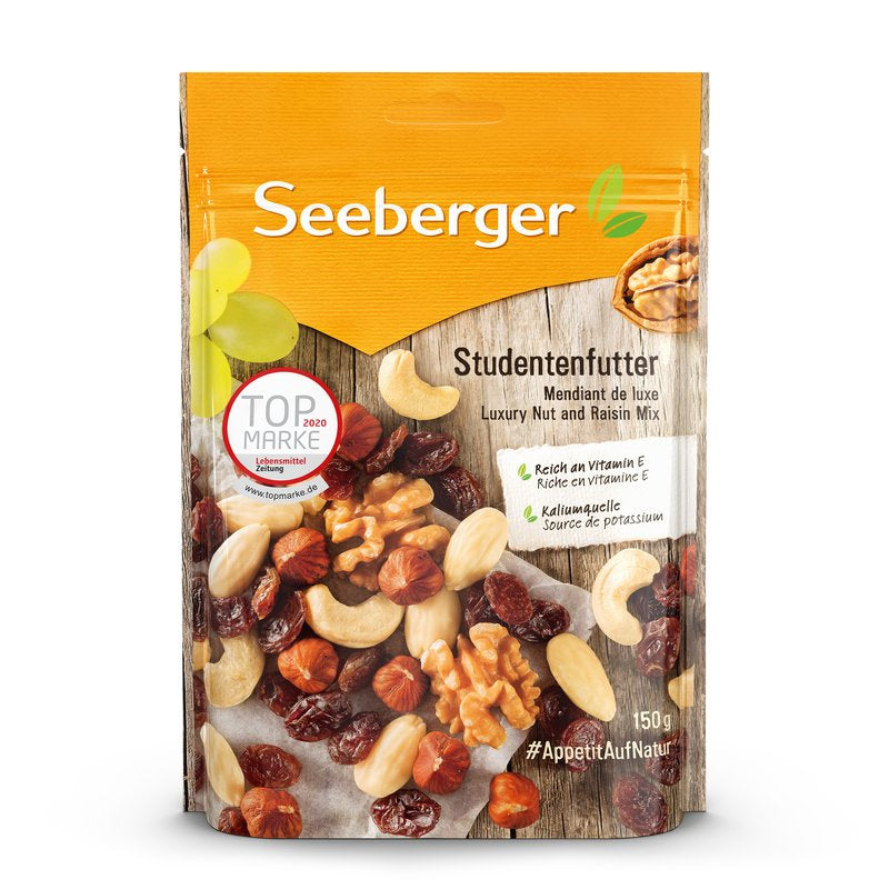 Seeberger Studentenfutter Nüsse & Kerne – 150 g