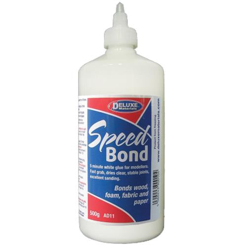Deluxe Materials Kontaktkleber Speedbond – blau, weiss – für Holz
