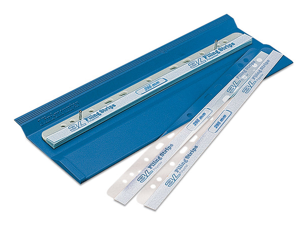 3L Abheftstreifen – für A4 – 295 × 25 mm – Polyethylenterephthalat – transparent – 50 Stk.