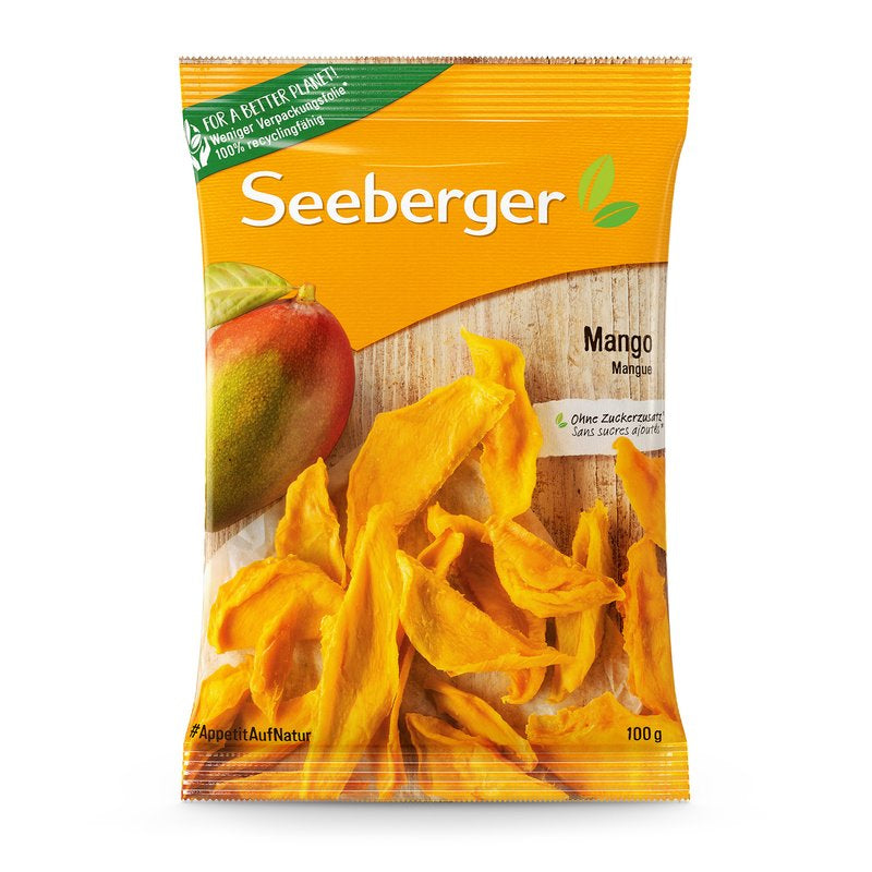 Seeberger Getrocknete Mangostreifen – 100 g