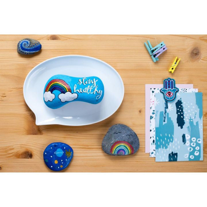 Edding 780 Paint Marker Metallic – Rundspitze 0,8 mm – 3er-Set (gold/silber/weiss)