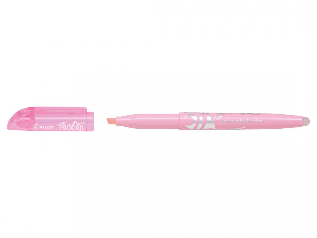 Pilot FriXion Light Soft Textmarker – Pink, Pinselspitze 3,8–4 mm, radierbar