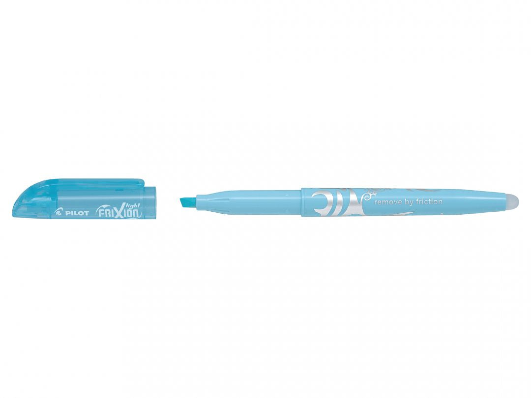 Pilot FriXion Light Textmarker Pastellblau – Keilspitze, 3,3 mm, radierbar
