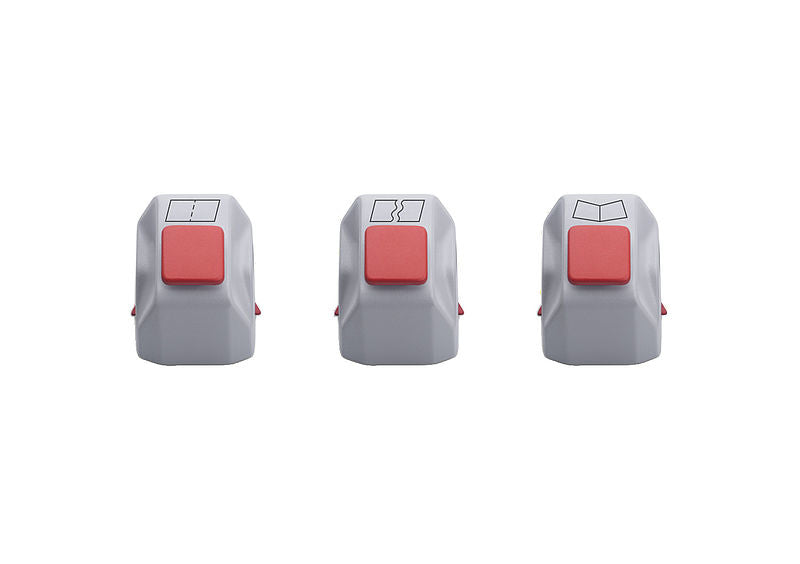 Dahle Messerkopf-Set – für 507 (Generation 3) – Perforation/Falz/Bütte – 3er-Set