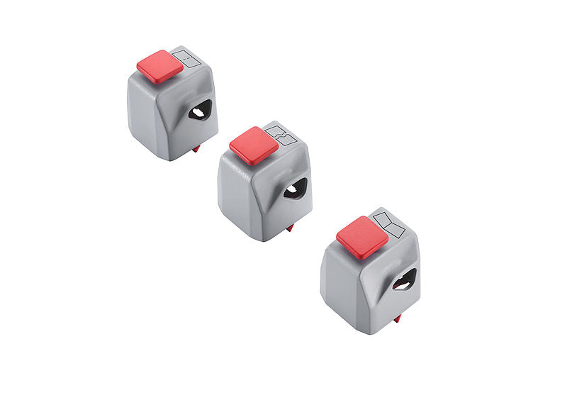 Dahle Messerkopf-Set – für 507 (Generation 3) – Perforation/Falz/Bütte – 3er-Set