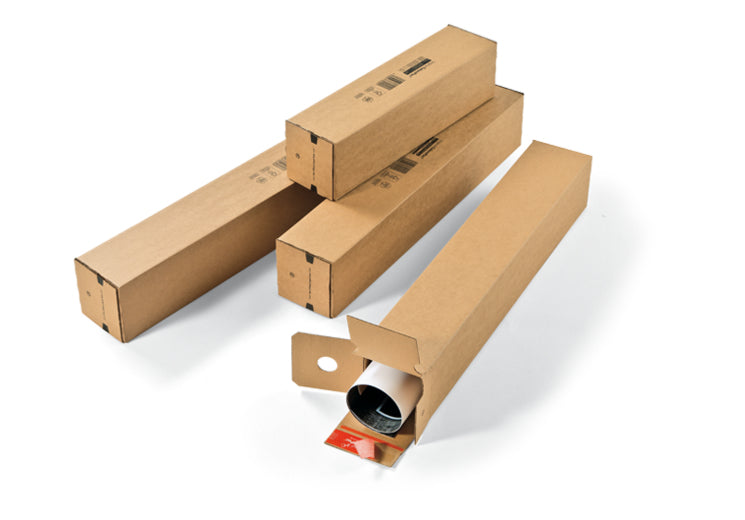 Colompac Versandhülse, Braun – 1020 × 115 × 115 mm – 10 Stk. – für DIN B0 Formate
