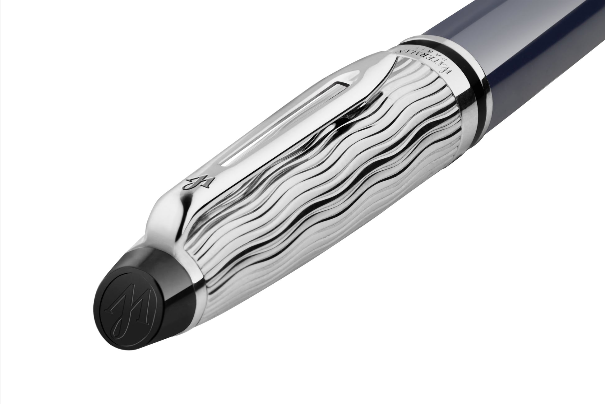 Waterman Kugelschreiber – Blau, Metall