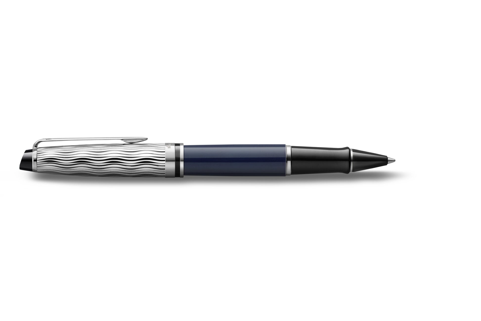 Waterman Expert L'Essence du Bleu – Tintenroller, mit Kappe, Blau, Geschenkbox