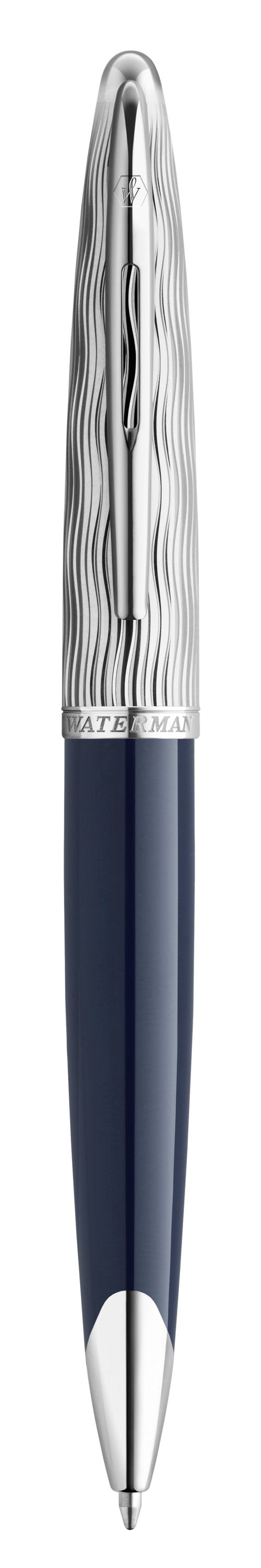 Waterman Kugelschreiber – Blau, Metall