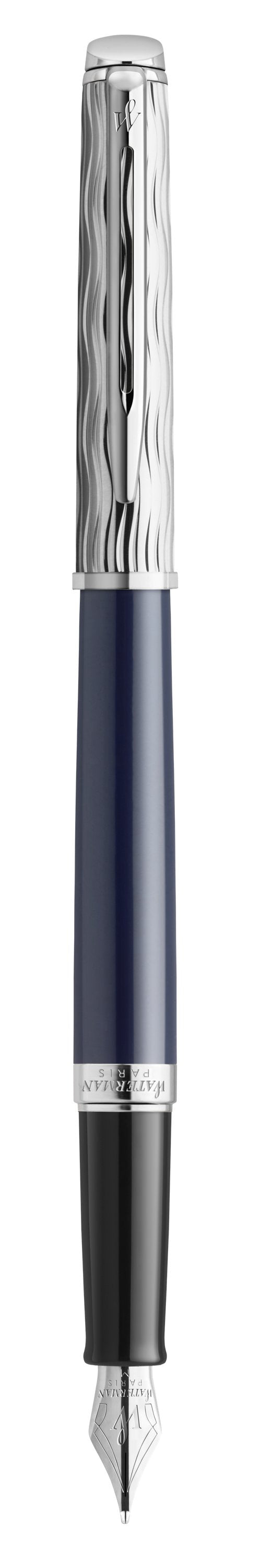 Waterman Hémisphère L'Essence du Bleu – Feder M – blau – palladiumplattierte Zierteile