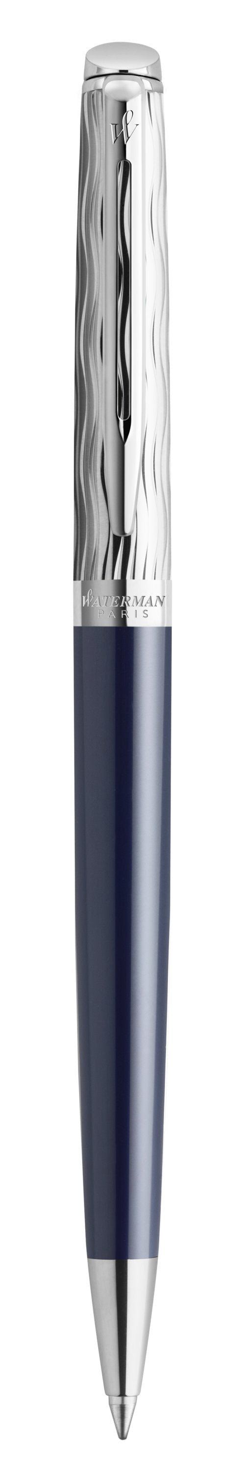 Waterman Kugelschreiber – Blau, Metall