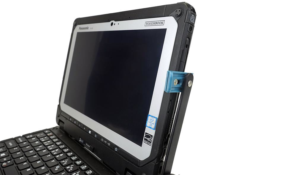 Gamber-Johnson Tablet-Tischhalterung – für Panasonic Toughbook 20 – Schwarz, Blau
