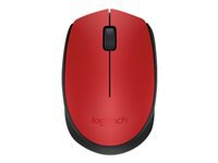 Logitech M171 Maus – Kabellos, Rot