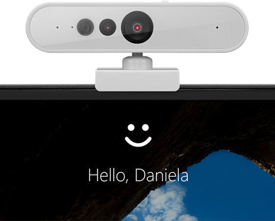 Lenovo Webcam – Full HD 1080p, USB-C, Grau