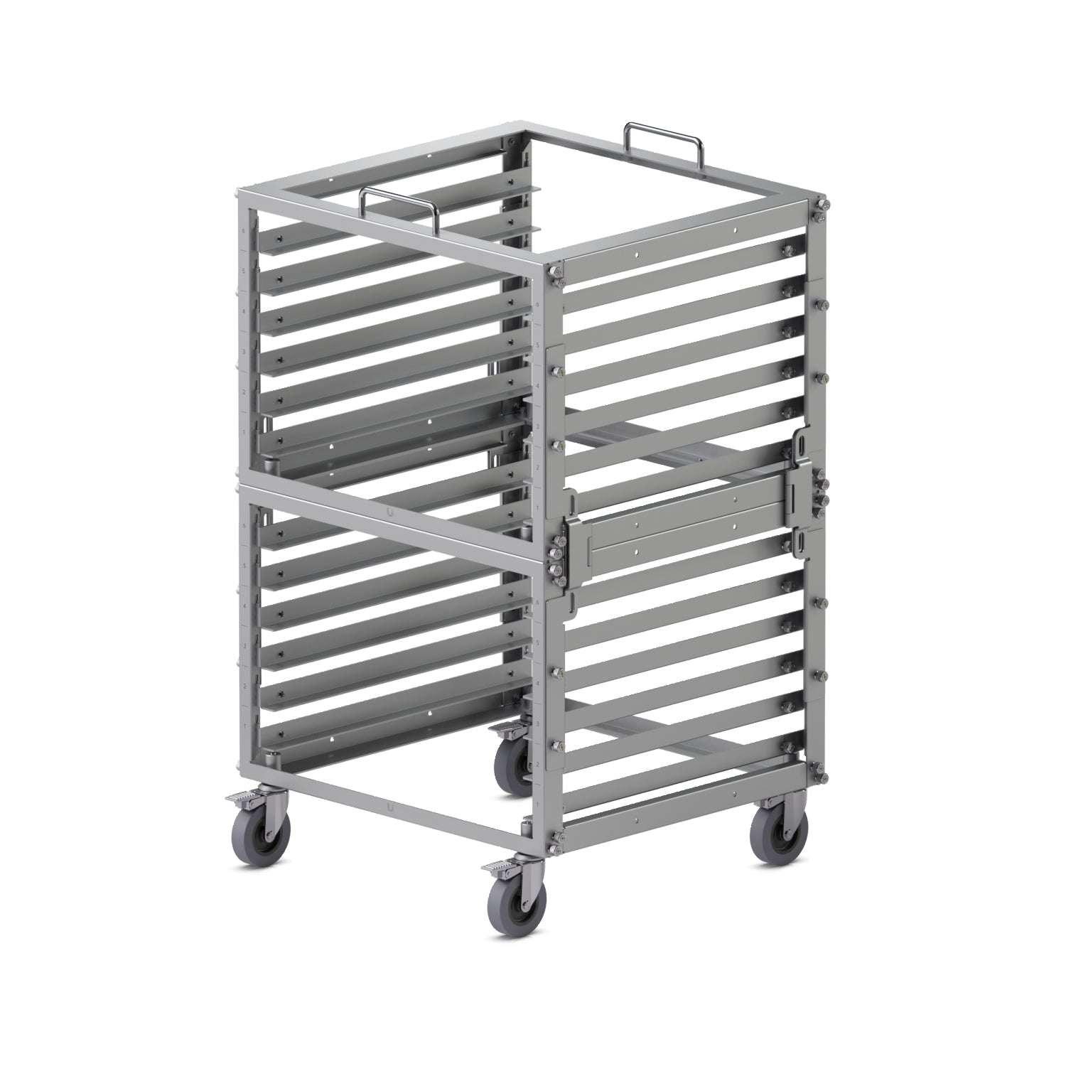 Ubiquiti Stapelset, 12U, für U-Rack-6U-TL, Stahl, Silber