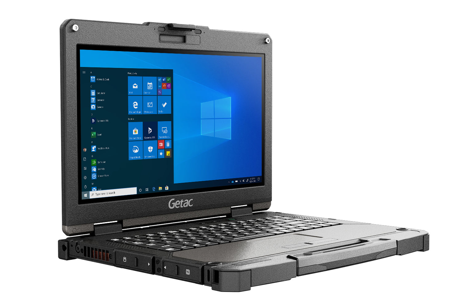 Getac B360 – 13,3" FHD Touch, Core i5-10210U, 16 GB, 512 GB SSD, Win 10 Pro
