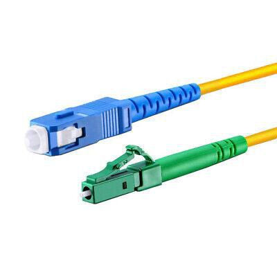 Microconnect LWL-Patchkabel – SC/PC–LC/APC, Single-Mode (9/125 µm), 2 m, LSZH, 3.0 mm, Weiss