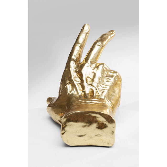 KARE Design Fingers Ablageschale – gold – 140 × 210 × 160 mm