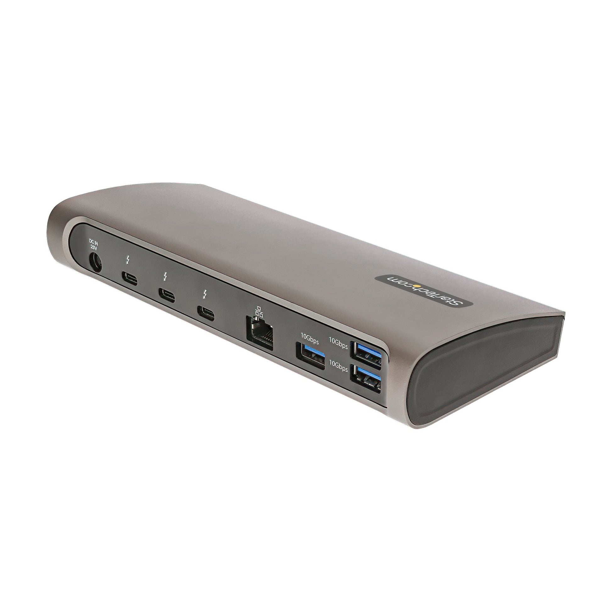 StarTech.com Dockingstation – Thunderbolt 4, 4× USB-A, 96 W PD, GbE, SD/microSD, 3,5 mm Audio, für Windows/Mac