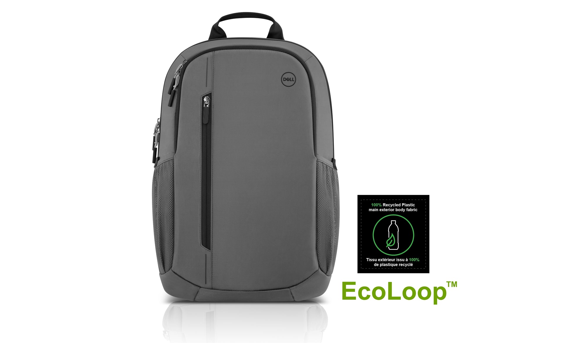 DELL Notebook-Rucksack bis 15" – wasserdicht, 20 l – Grau