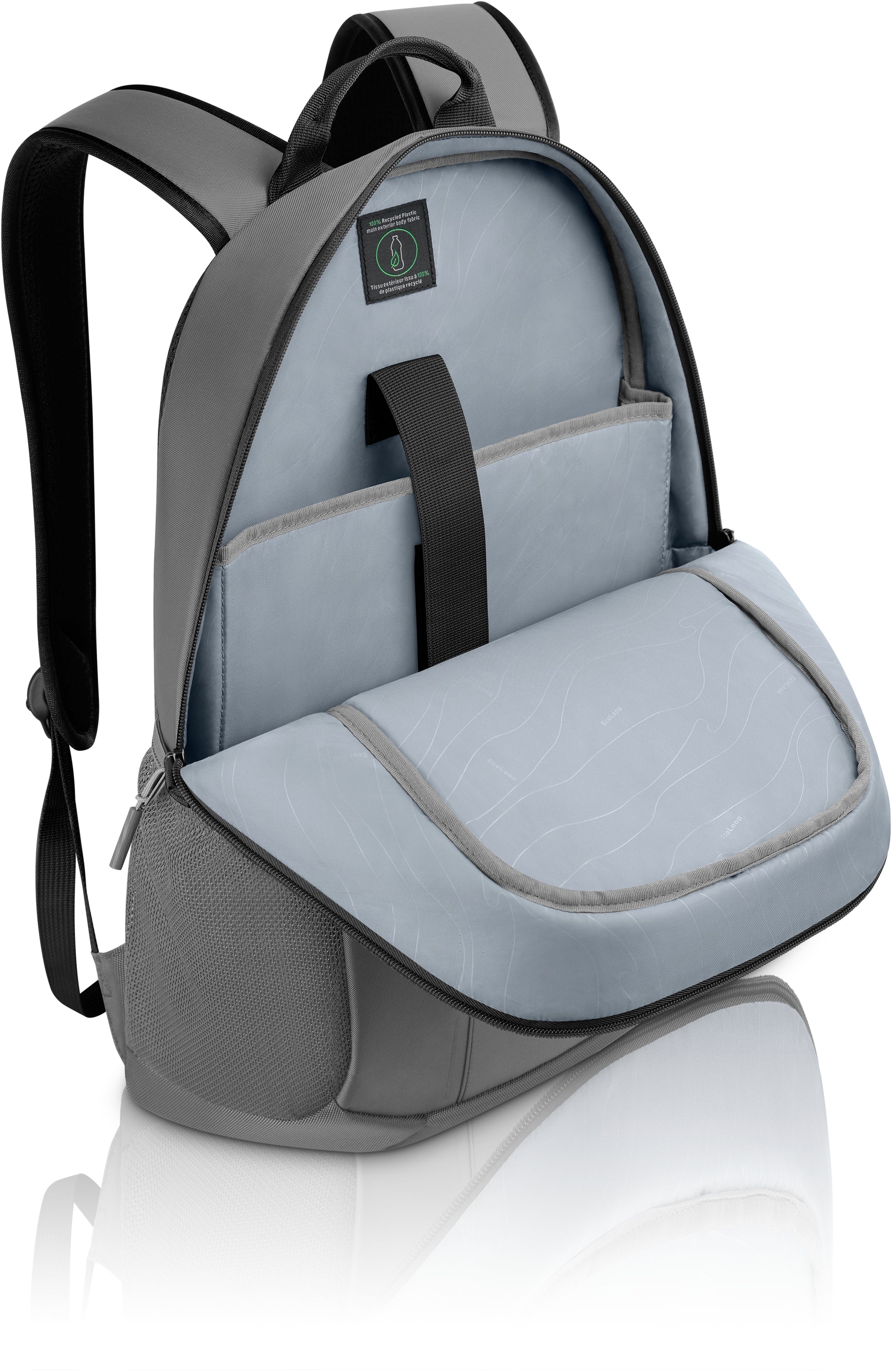 DELL Notebook-Rucksack bis 15" – wasserdicht, 20 l – Grau