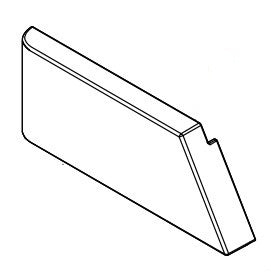 KYOCERA Frontabdeckung – für ECOSYS M6030cdn/M6530cdn/M6035cidn usw., 3V2NV18030
