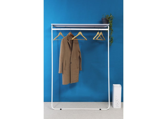Alba PMBASIC BO Kleiderbügel 25er Set – Holz/Stahl – Natur – 230 × 445 × 25 mm
