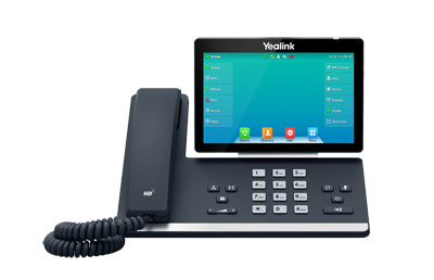 Yealink SIP-T57W – WLAN-Telefon, inkl. LAN-Kabel, WLAN, Grau