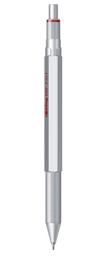 Rotring Multipen 600 Multifunktions-Kugelschreiber – 3 Farben (Schwarz/Blau/Rot), 0,5 mm Bleistift, nachfüllbar