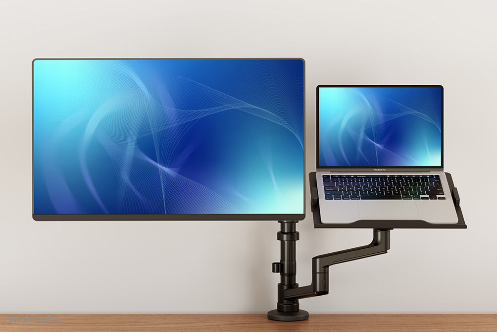 Neomounts DS20-425BL2 – Monitorarm, bis 27", VESA 75 × 75/100 × 100 mm, 8 kg