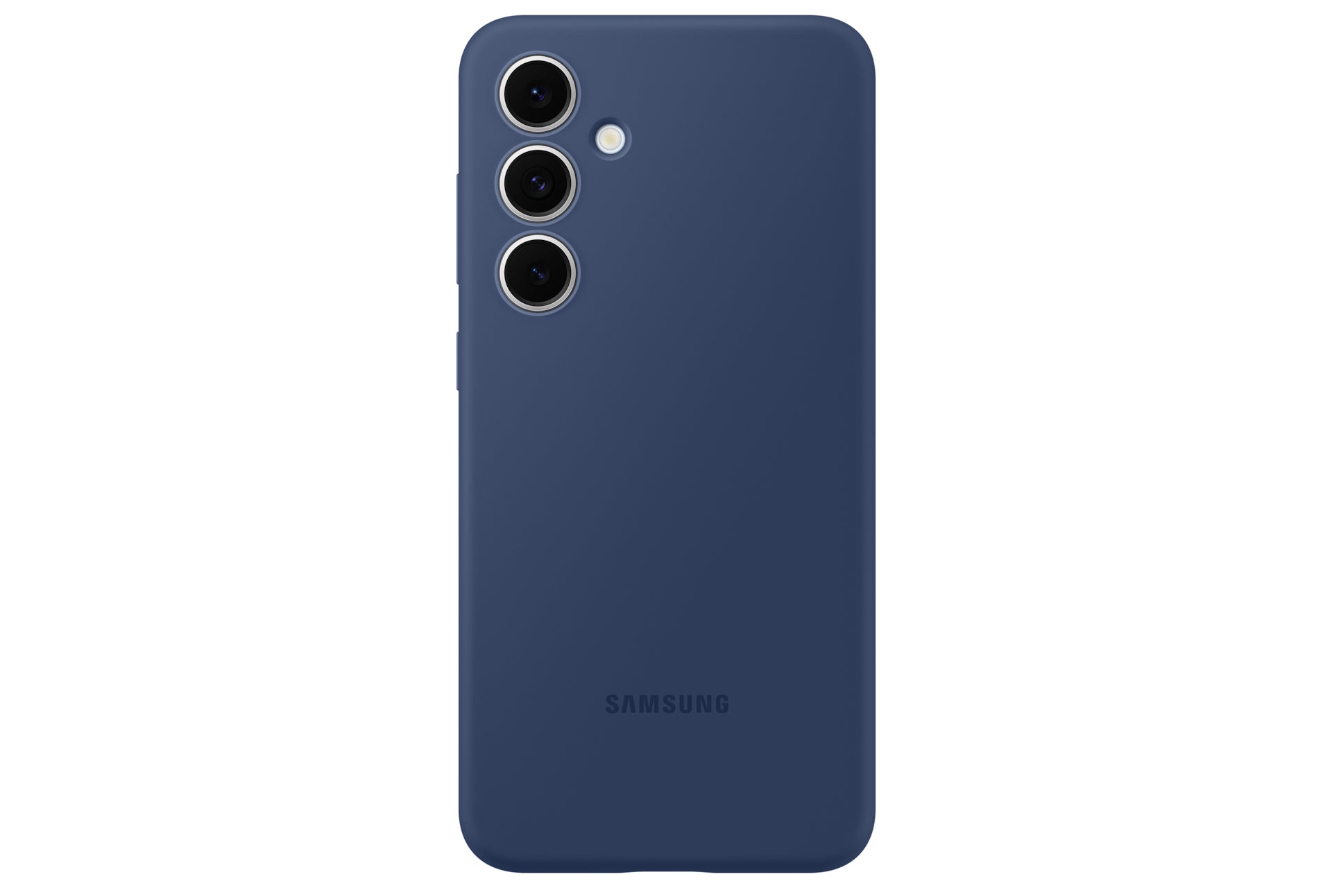 Samsung Backcover – für Samsung Galaxy S24 FE – blau – Silikon