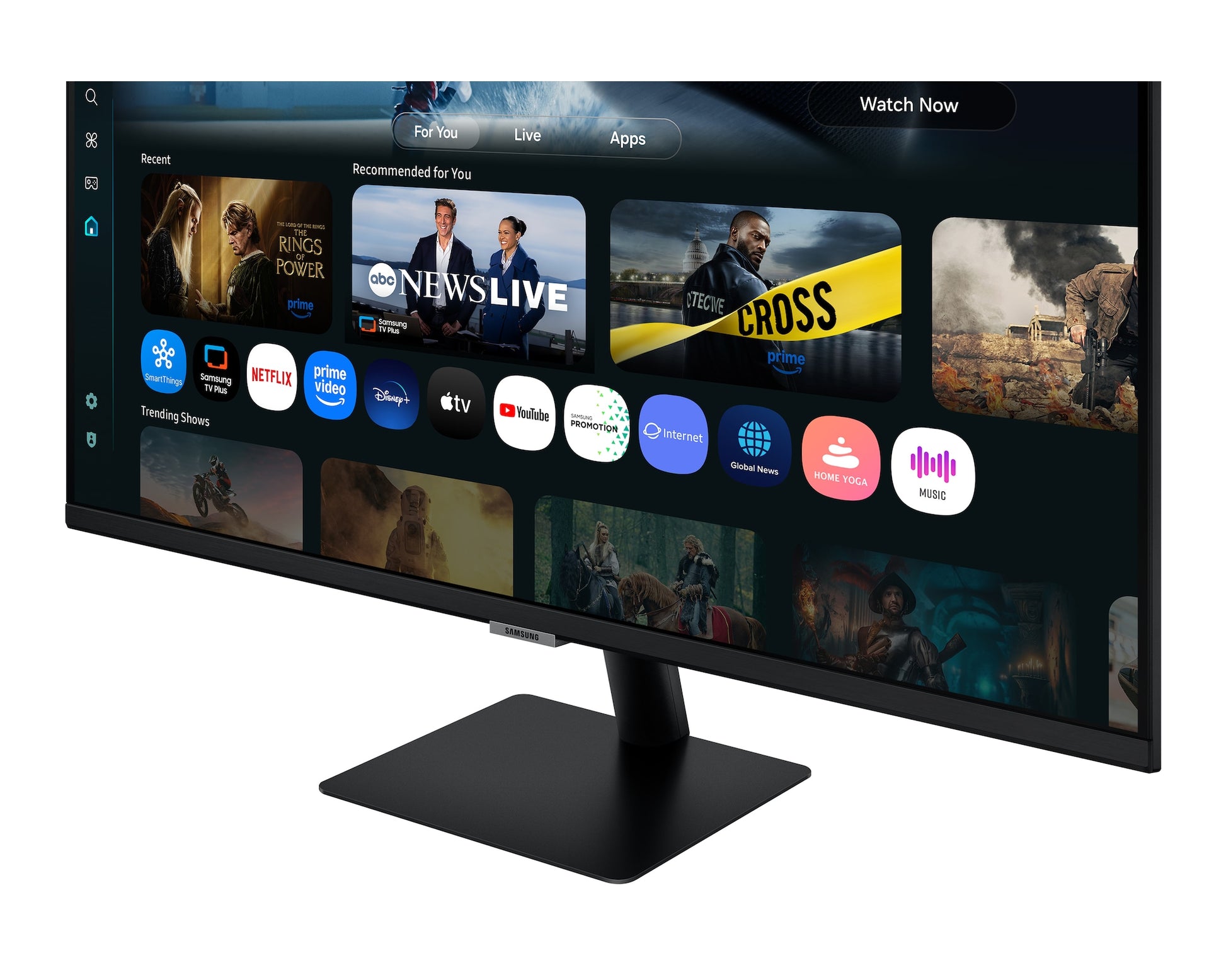 Samsung M7 M70F – Monitor, 32" 3840 × 2160 (UHD 4K), LCD, Schwarz