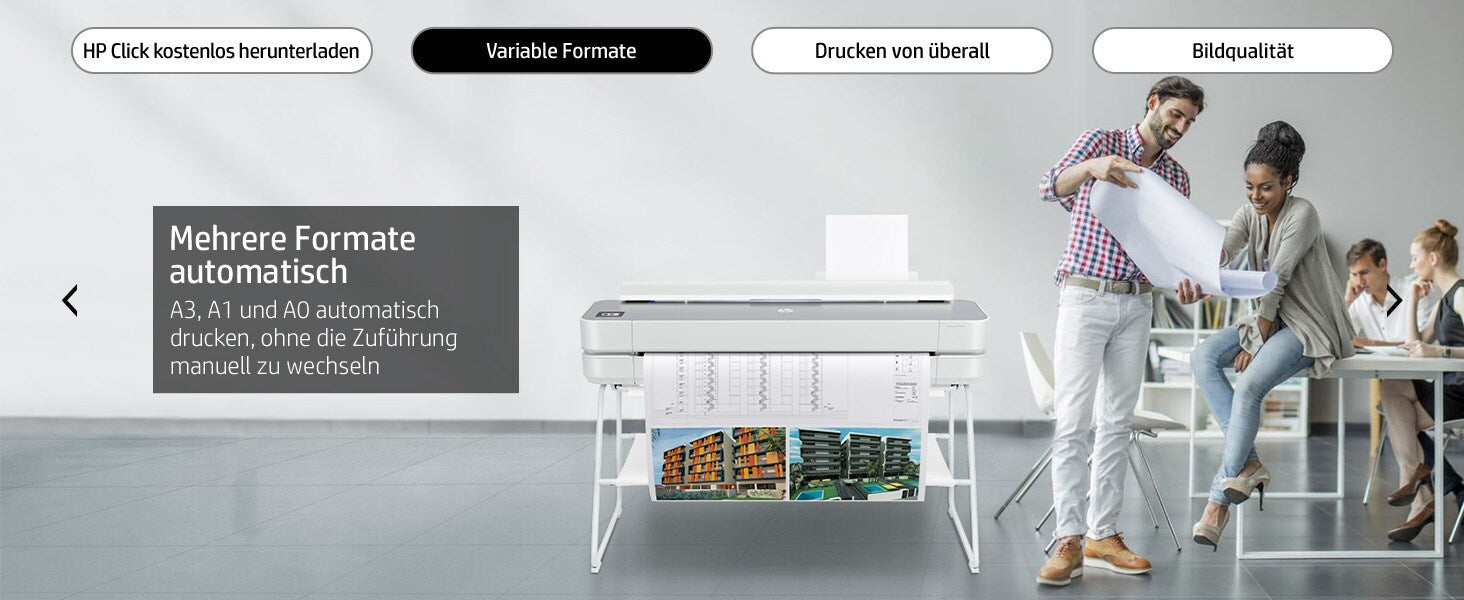 HP DesignJet Studio Steel – Grossformatdrucker, 24"