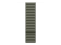 Apple Magnetic Link – Armband – für Apple Watch 46 mm, Salbeigrau, M/L, Polyester