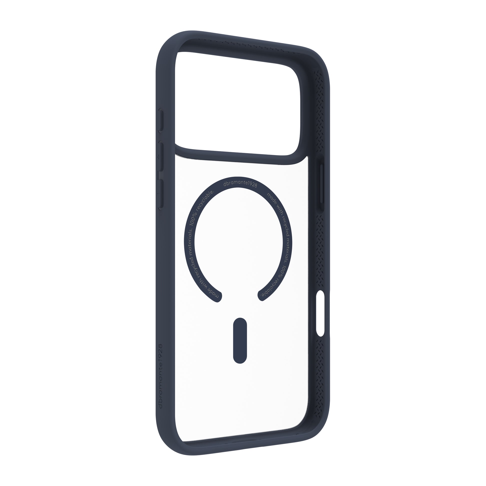 dbramante1928 Grenen MS – Backcover – für Apple iPhone 17 Pro Max, Kunststoff, Dunkelblau, bis 2 m Sturzsicher